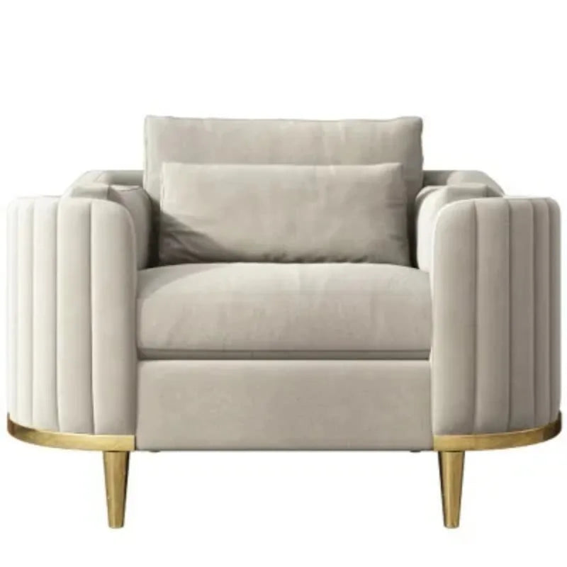 Dubai Luxury Fabric Sofa Set Living Room Couch Furniture Curved Home Sofa Set 1+2+3