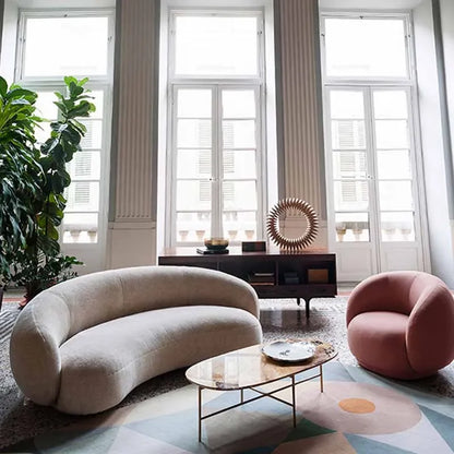 Luxury Wood Couches Nordic Simple Comfortable Designer Living Room Sofas Modern Lounge Postmodern Princess Unique Furniture