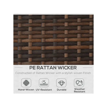 Outdoor Pieces Patio Furniture Set for Garden and Yard, Comfortable Seating, Durable Design
