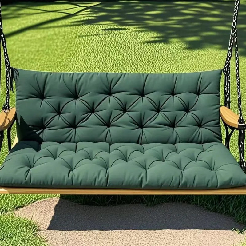 100x150cm Outdoor Hanging Chair Bench Cushion Swing Replacement Cushion Thick Garden Swing Cushion Swing Replacement