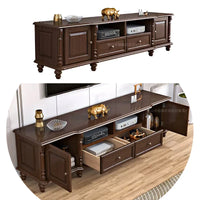 American sofa apartment small apartment living room American solid wood