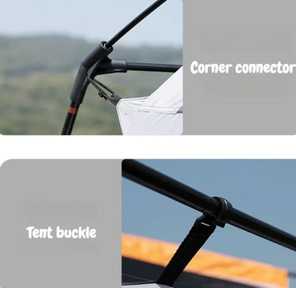 Sunshade Waterproof Tent Portable Wear Resistance Camping Tents Outdoor Stable Windproof Large Spaces Four Season Shelters