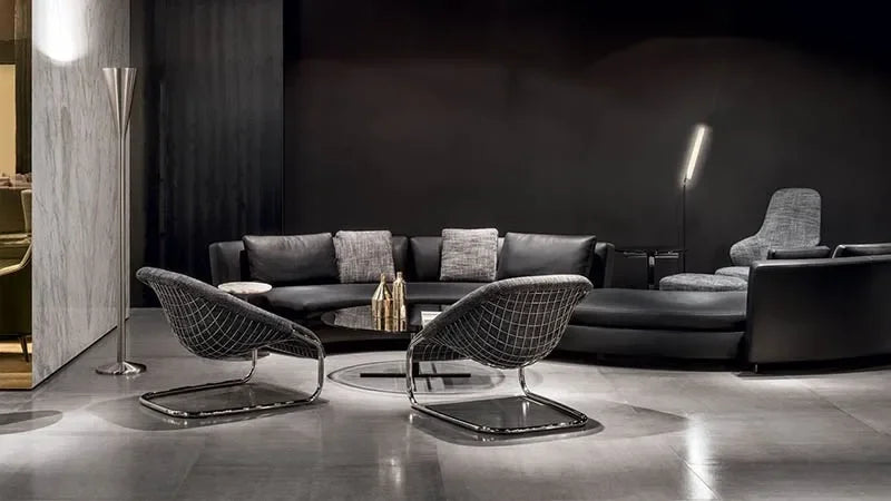Nordic Light Luxury Villa Cafe Leisure Chair Italian Minimalist Living Room Recliner