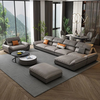 Nordic leave-in light luxury technology cloth sofa modern simple living room fabric latex minimalist sofa