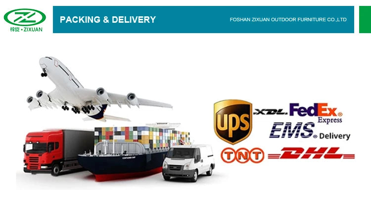Patio Outdoor Furniture Cast Aluminum Chairs and Table Garden Metal Dining Sets Balcony Leisure Furniture Barbecue