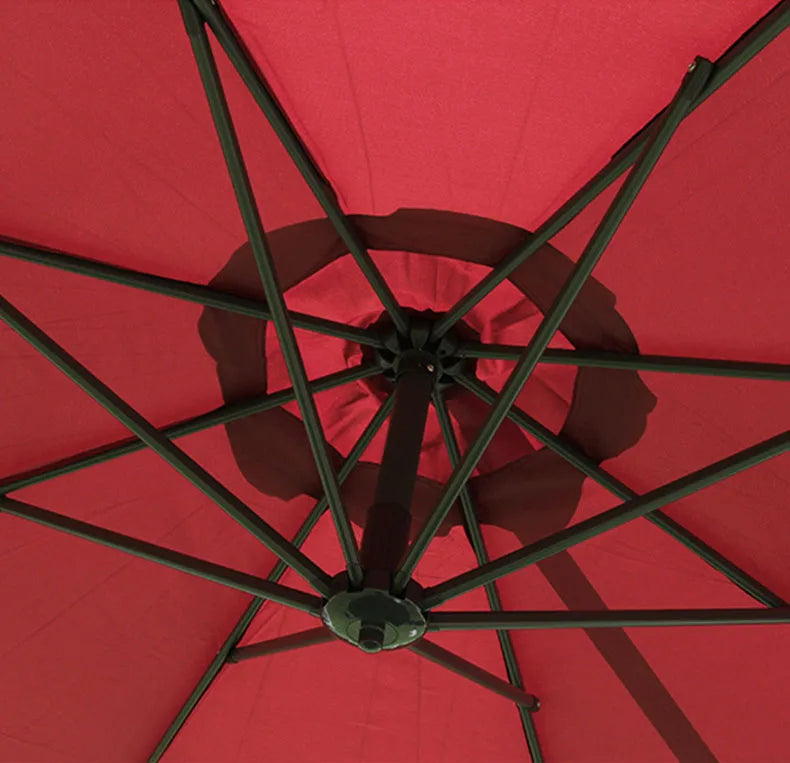 Waterproof Garden Cantilever Hanging Patio Umbrella & Bases Banana Cantilever Umbrella for Outdoor Garden