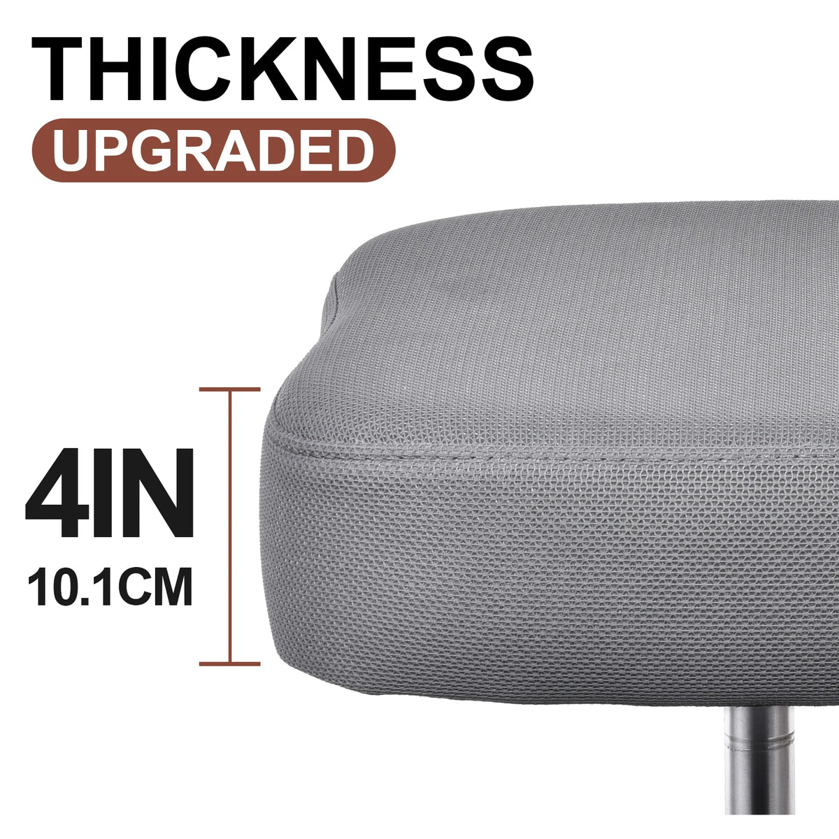 Cross Leg Chair - Meditation Chair with Wheels, ADHD Chair, Height Adjustable Seat, Adjustable Footstool