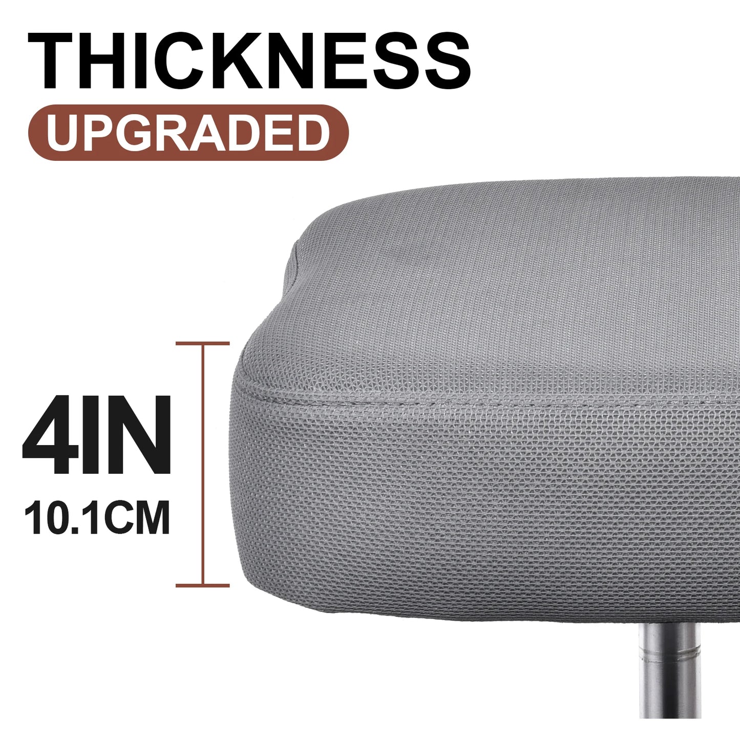 Cross Leg Chair - Meditation Chair with Wheels, ADHD Chair, Height Adjustable Seat, Adjustable Footstool