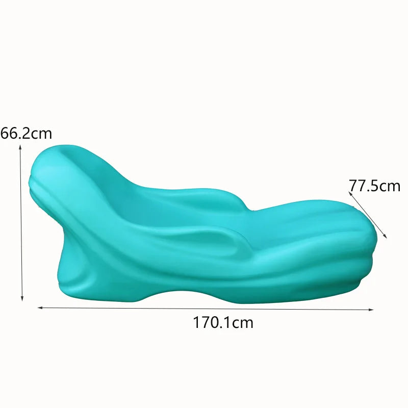 Beach Chair Hotel Pool Lounge Public Lounge Chair Hot Spring Pool Villa Sun