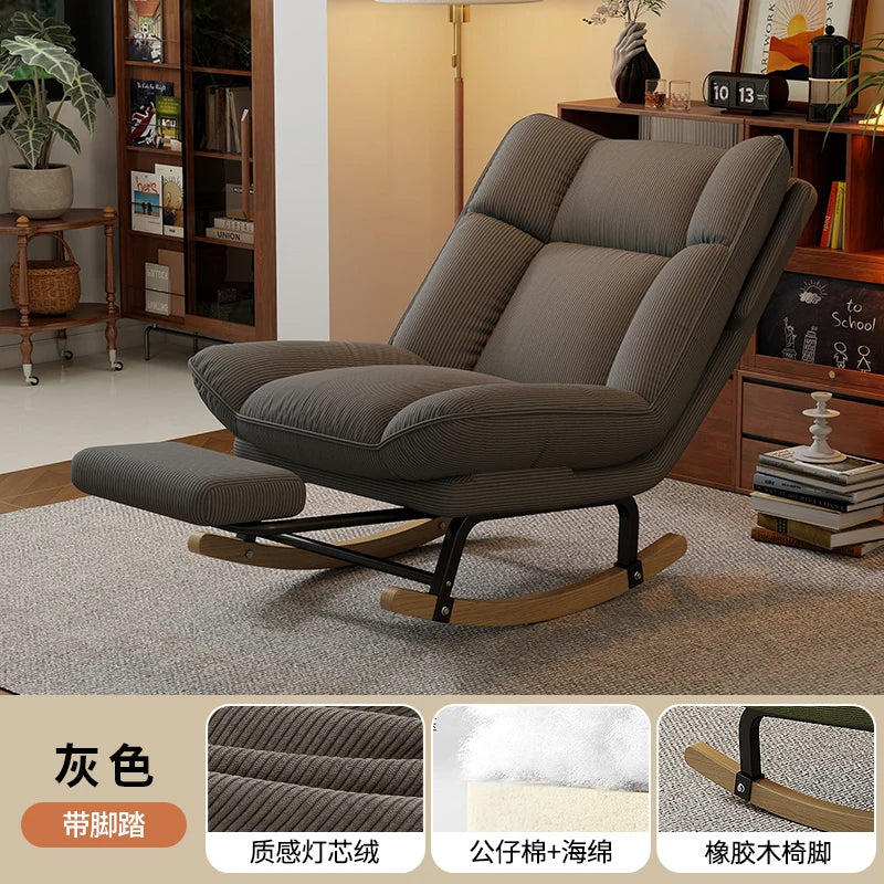 Swinging Chair for Lounging or Sleeping,lazy Sofa Lounge Chair,Rocking Chair,balcony,living Room,leisure Chair for Home Use