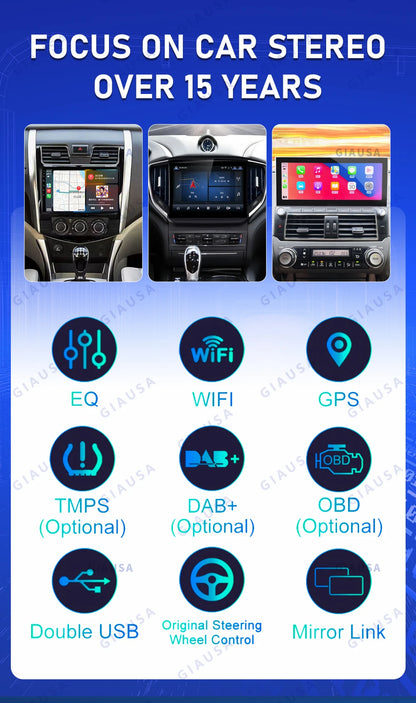 15.8" Qualcomm Android 13 Car Radio For BMW 5 Series GT F07 2011-2017 CIC/NBT Touch Screen Multimedia Player GPS Navigation BT