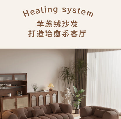 Plush Luxury Living Room Sofa Europe Family Minimalist Relaxing Sofa Lounger Filler Muebles Para El Hogar Furniture Decoration