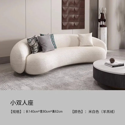 Narrow Designer Living Room Sofas Beige Italian Luxury Modern Living Room Sofas 2 Seater Nordic Woonkamerbanken Home Furniture