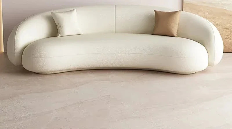 Minimalist Nordic Living Room Sofas Leather Recliner Designer Modern Sofas Luxury Lounge Balcony Cheap Divano Home Furniture