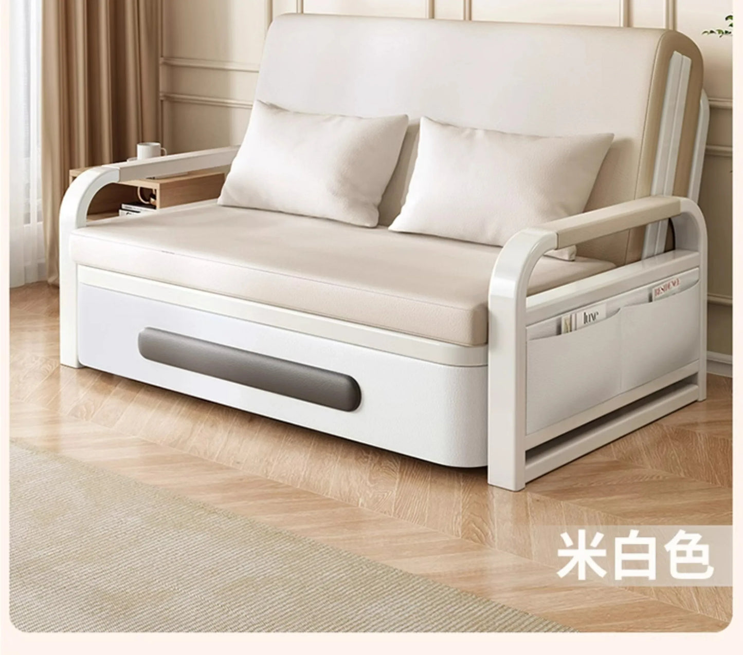 Sofa bed folding dual-purpose small apartment 2024 Internet celebrity new living room 1.2 multi-function single and double retra