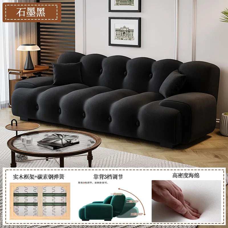 Minimalist Designer Living Room Sofas Versatile Nordic Puff Living Room Sofas Lounge Modern Divano Moderno Home Furniture