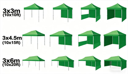 Custom Printed Designed Logo Advertising Fabric Canopy Tents Roof  Outdoor Custom GazeboAdvertising Party Folding