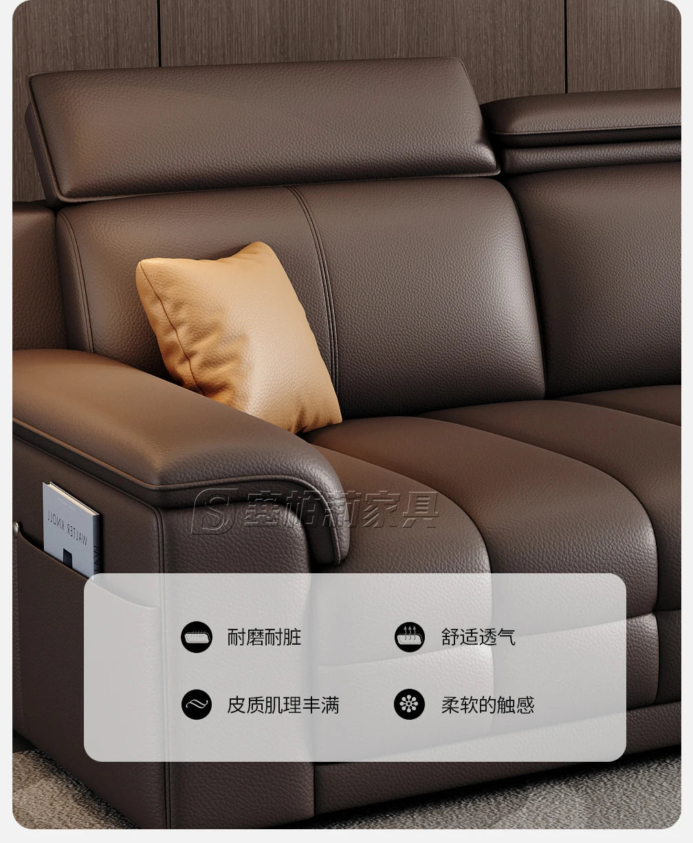Leather Tables Living Room Sofas Luxury Modern Recliner Conference Tables Living Room Sofas Couch Lazy Muebles Home Furniture