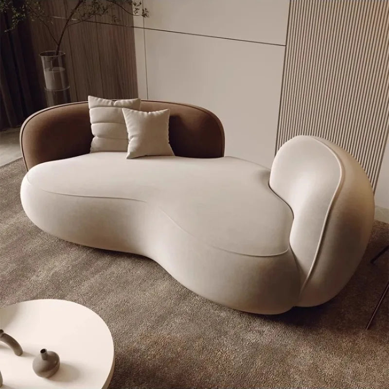 Nordic Lazy Living Room Sofas Luxury Lounge Double Floor Sofa Designer Adults Meuble De Salon Home Furniture Accessories