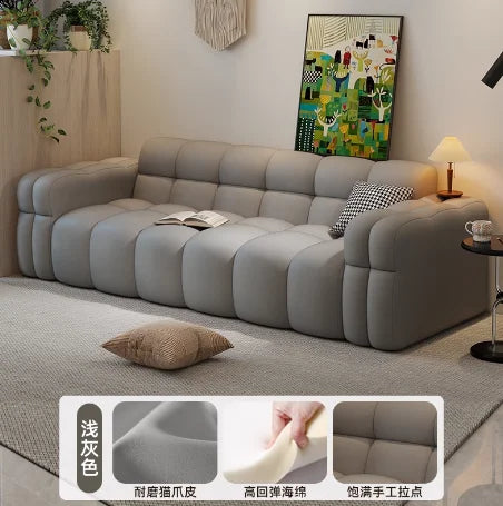Plush Lounge Sofas Comfortable Minimalist Large Soft Sofa Apartment Romantic Elegant Sedie Da Soggiomo House Accessories