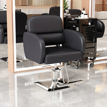 Classic Fashion Barber Chairs Simple Exquisite Trendy Premium Salon Chairs Beauty Modern Bancos Con Ruedas Salon Furniture