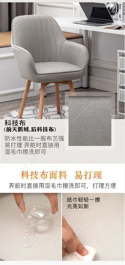 New Arrival Desk Chair - Home Comfort with Lumbar Support for Office & Study Spaces