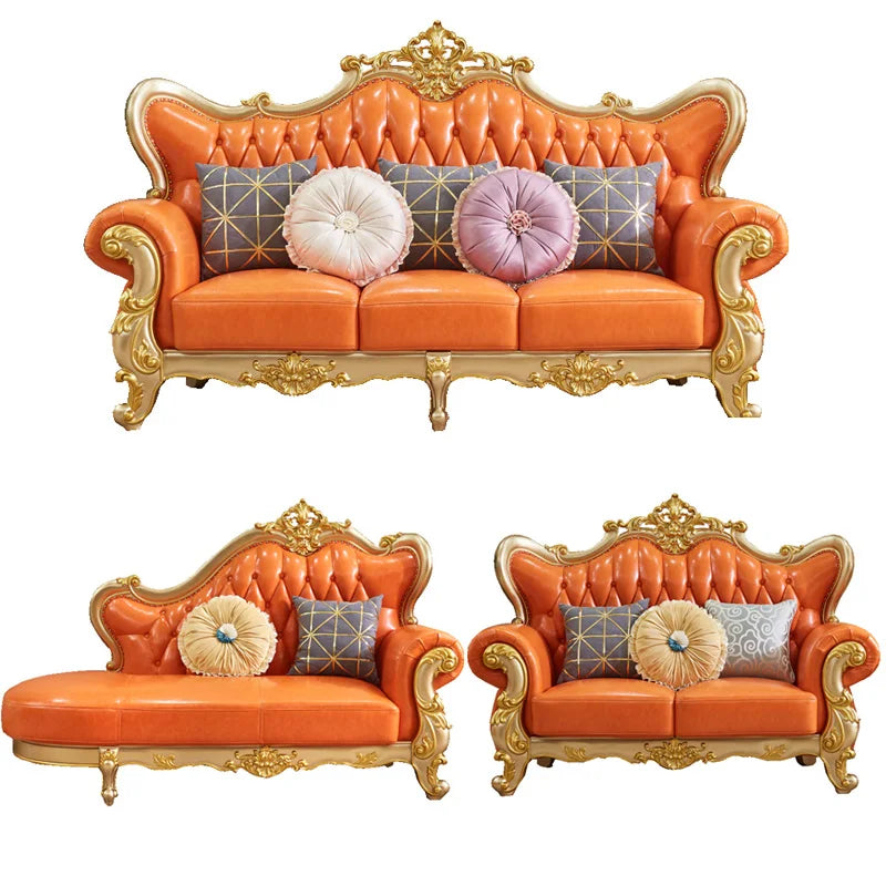 Couch Pouf Living Room Sofa Set European Floor Designer Relaxing Luxury Nordic Sofas Recliner Room Decor Divano Home Furniture
