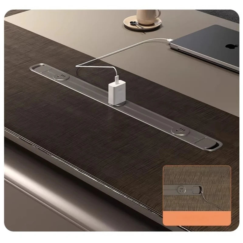 Light luxury boss Advanced minimalist modern CEO and Chairman's office table office furniture Computer desk Room desks
