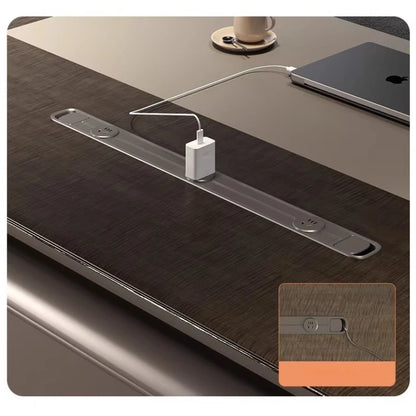 Light luxury boss Advanced minimalist modern CEO and Chairman's office table office furniture Computer desk Room desks