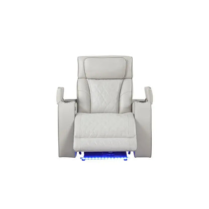 Modern Style Upholstery Recliner 3PC Living Room Set, Wood Construction, Massage Function, Beige Color, CA Inventory