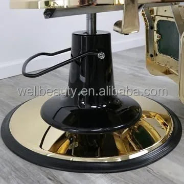 Barber Chair Retro Stylish Beauty Hairdressing King Style Armrest Hair Styling Classic Hydraulic Furniture Salon Barber Chair