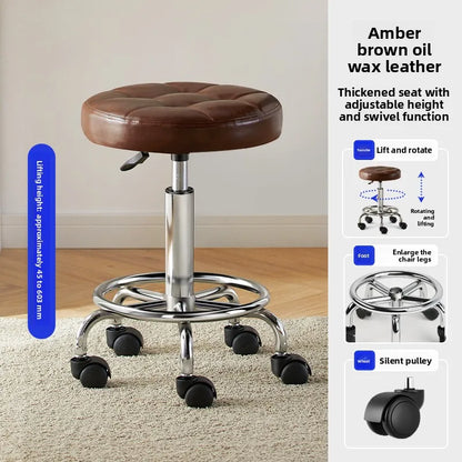New Bar Chair Laboratory Special Beauty Nail Stool Lifting High Stool Work Stool