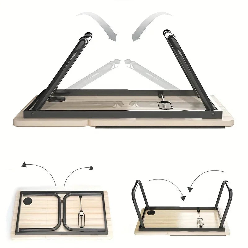 Home Household Adjustable Height Foldable Computer Lazy Desk Ergonomic Integrated Compact Practical