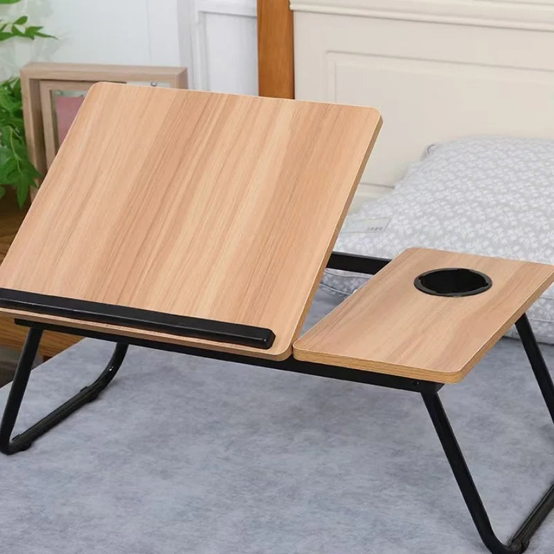 Bedside desk for dorm students, multifunctional foldable laptop desk, window sill desk board