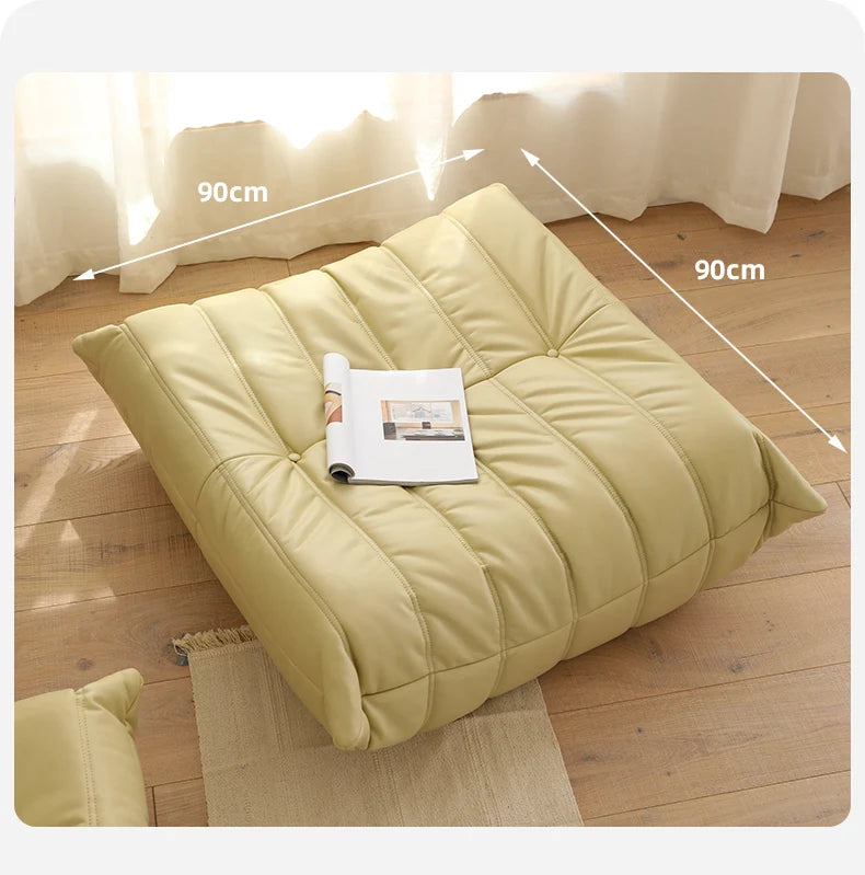 Lazy sofa single leisure chair modern simple technology leather ins