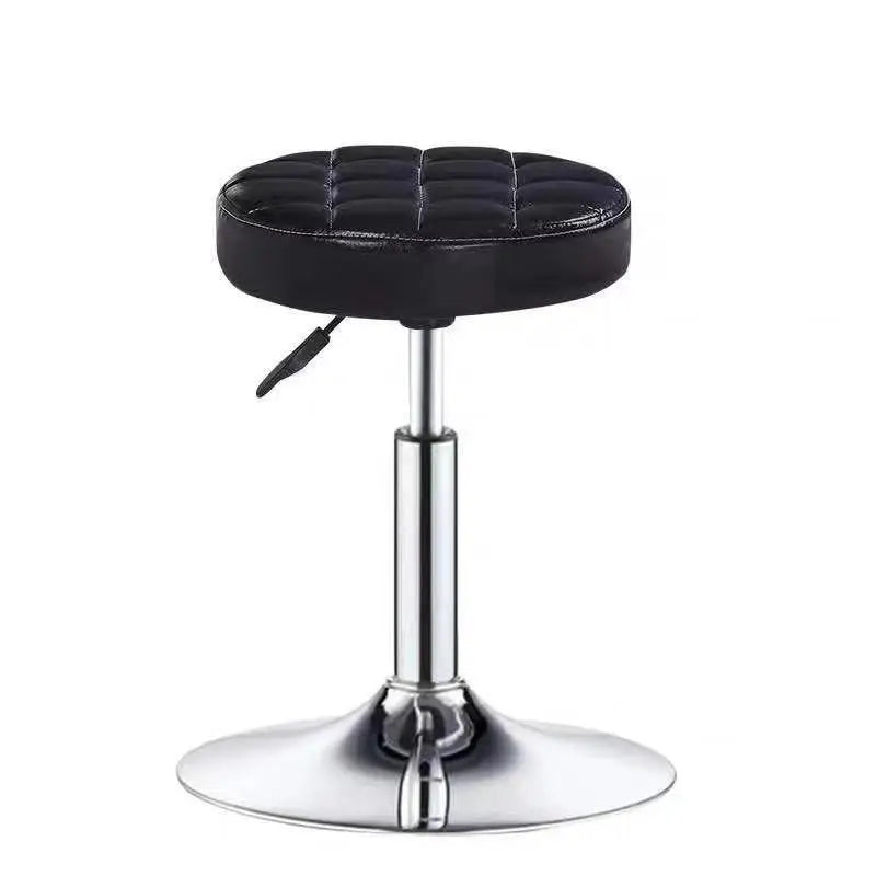 Bar Chair Bar Chair Stool Stool Haircut Chair Rotating Lifting Round Stool Backrest Pulley Chair Large Work Stool Supply