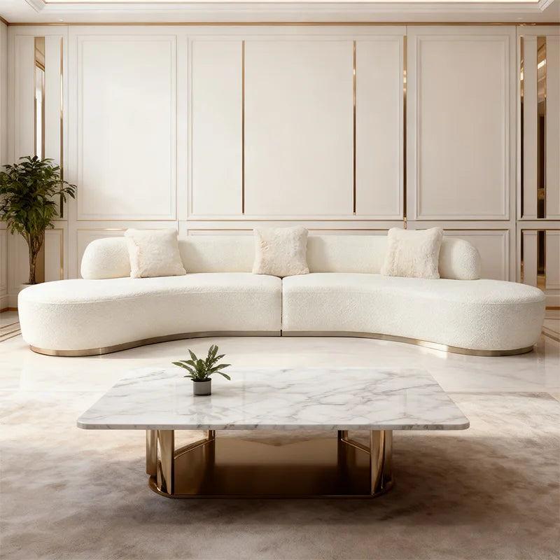 # Customized Special Shape Cloud Sofa Set Furniture for Living Room Hotel Apartment Hall Eco-friendly Comfortable Soft