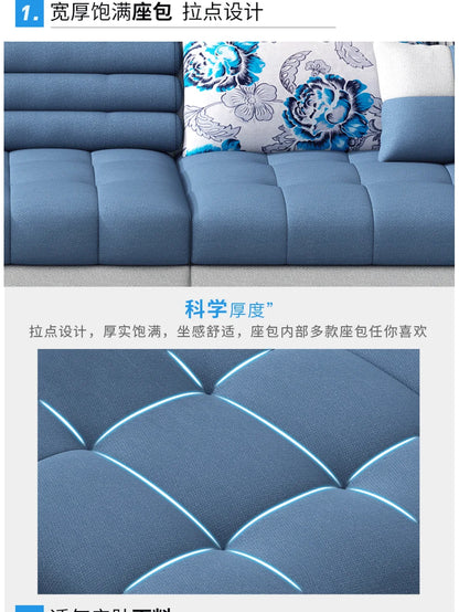 Living Room Minimalist Sofa Sectional Luxury Modern Home Sofa Lazy Comfortable Canape Salon De Luxe Furniture Accessories