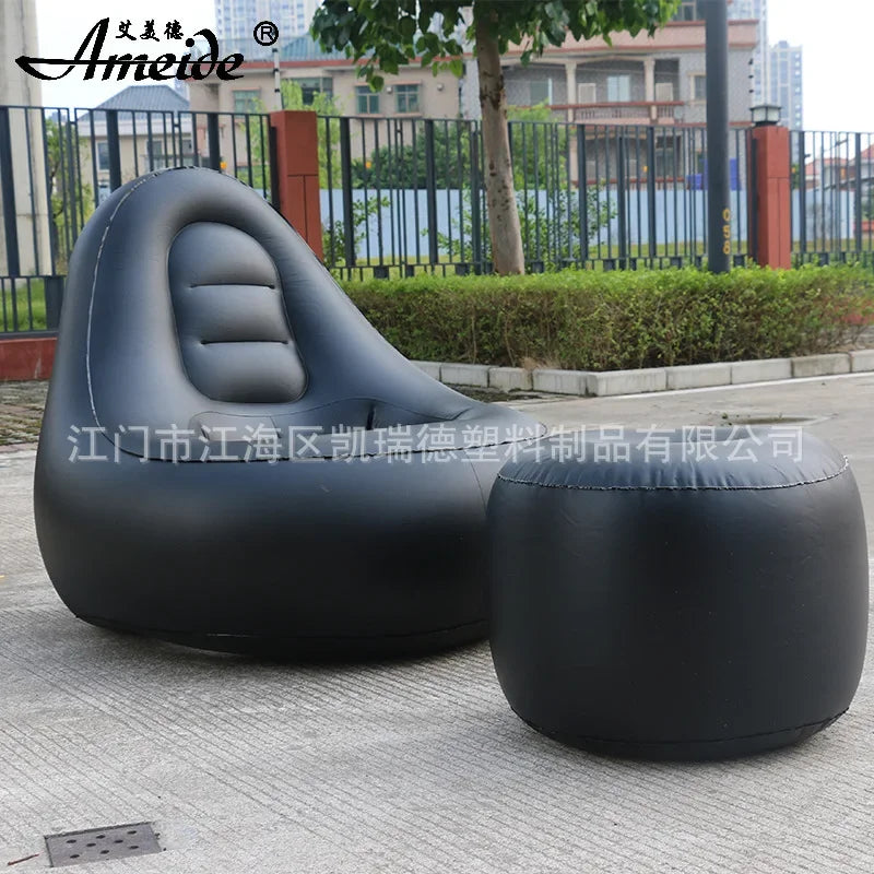 Home Portable Leisure PVC Air Lounge Chair
