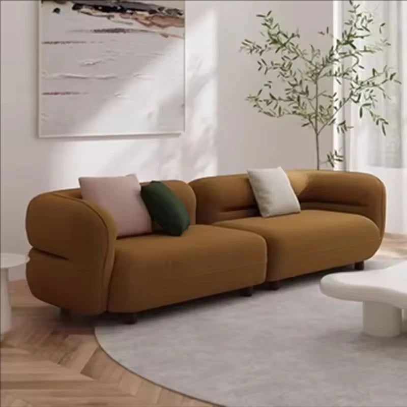 Modern Nordic Compressed Sofa Armchairs Apartment Single Bedrooms Compressed Sofa Design Lazy Elegant Schlafsofa Home Furniture