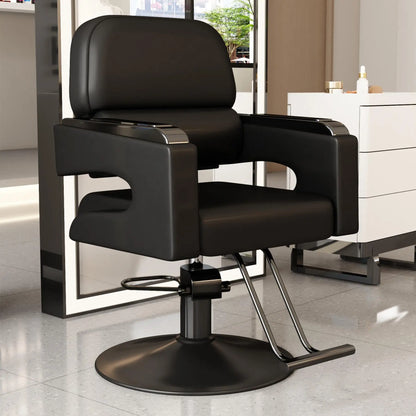 Creative Luxury Barber Chairs Modern Simple Style Minimalist Salon Chairs Space Saving Italian Friseurstuhl Salon Furniture