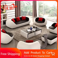 Nordic Accent Living Room Sofas Lazy Couch Leather Luxury Gaming Sofas Designer Decor Relaxing Divano Lounge Suite Furniture
