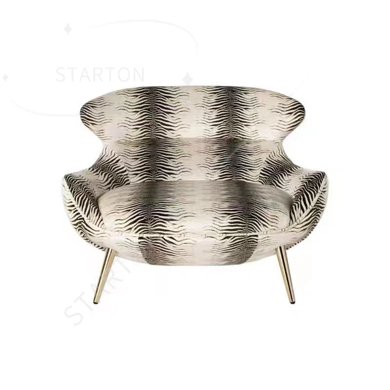Robert Tufted Lounge Sofa Chair Various Reception Cozy Armchair Hospitality Beauty Salon Recliner Leisure Chair for Home Villa