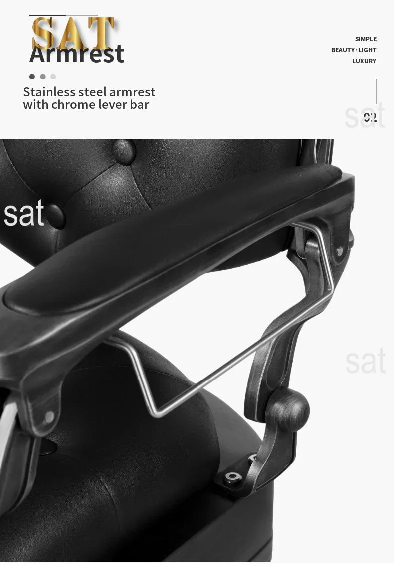 ABC Beauty Salon Furniture vintage barber chair hairdressing hydraulic recliner Hair Barber Chair