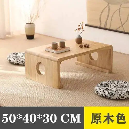 Wood Designer Coffee Table Small Modern Decoration Books Side Table Simple Aesthetic Mini Mesas Bajas Chinese Style Furniture