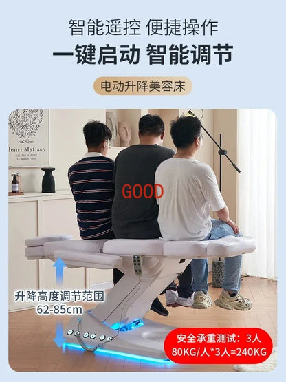 Electric Lift Beauty Care Bed Beauty  Special Body Tattoo Couch Operating Bed