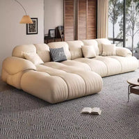 Long Modern Living Room Sofas Interior Fashion Luxury Design European Living Room Sofas Comfortable Sillon Cama Trendy Furniture