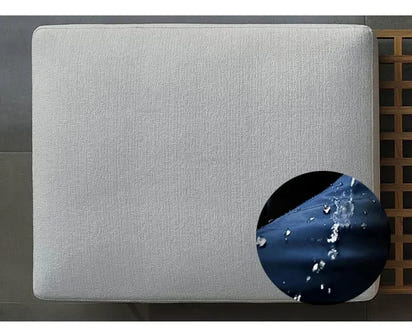 Nordic Solid Wood Sofa Chair Leisure Patio Living Room Furniture Villa Luxury Sofa Combination Garden Furniture Sets Rattan