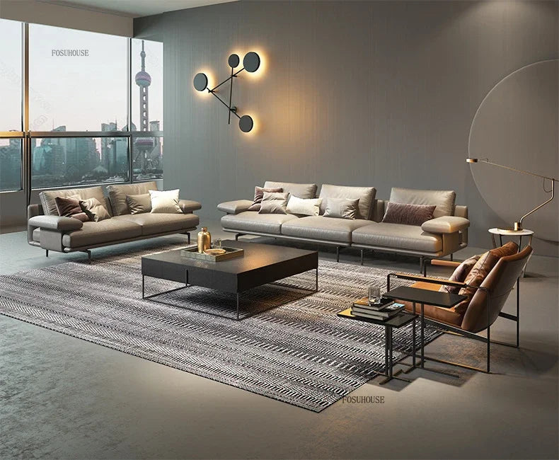 Modern Creative Coffee Tables for Living Room Square Solid Wood with Drawer Side Table Light Luxury Designer Table for Office J