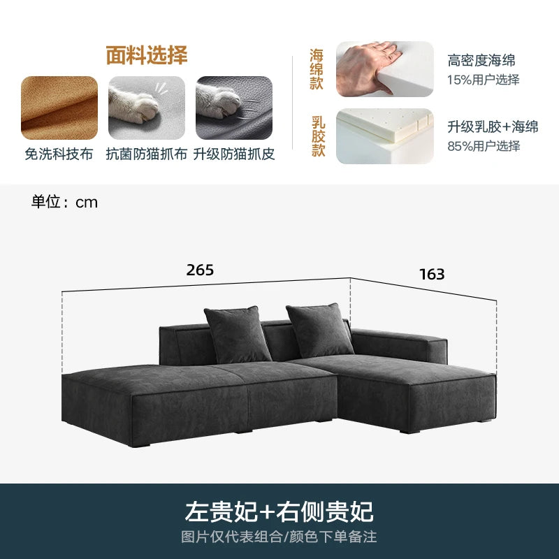 Minimalist Longue Elegant Sofas Girls Puff Sectional Design Sofa Modern Corner Trendy Lounge Bedroom Divano Salon Furniture